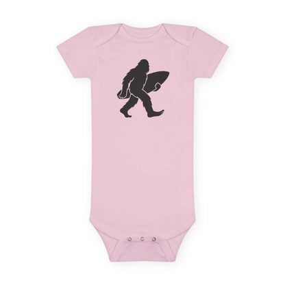 Ventana Surfsquatch - Baby Short Sleeve 100% Cotton Onesie