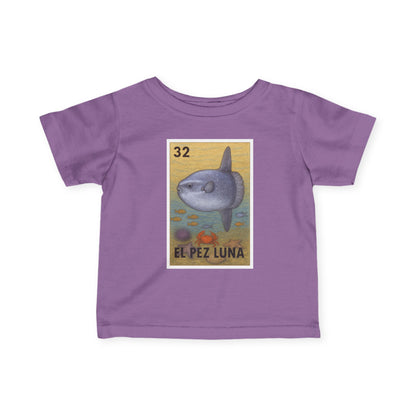 Sunfish Lotería - Infant 100% Cotton T-Shirt (El Pez Luna)