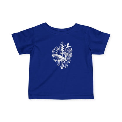 Ventana Monterey Bay by Thiago Bianchini - Infant 100% Cotton T-Shirt