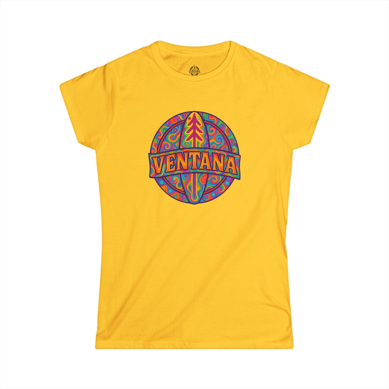 Ventana Psychedelic Treefish Logo - Women&