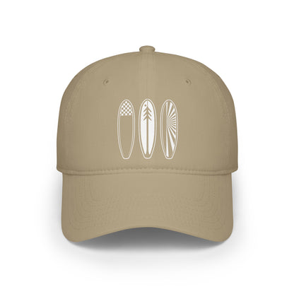 Ventana Three Board - 100% Cotton Baseball Cap