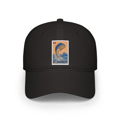 Dorado Lotería Unisex - 100% Cotton Baseball Cap (El Tiburón)