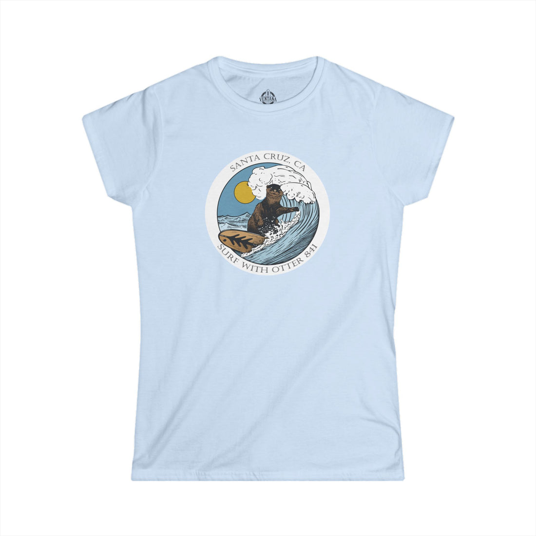 Surf with Otter 841 by Thiago Bianchini - Women&
