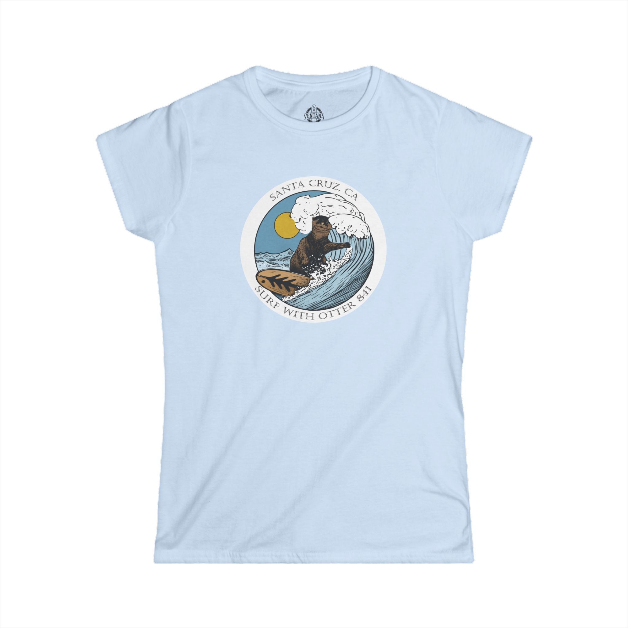 Surf with Otter 841 by Thiago Bianchini - Women&