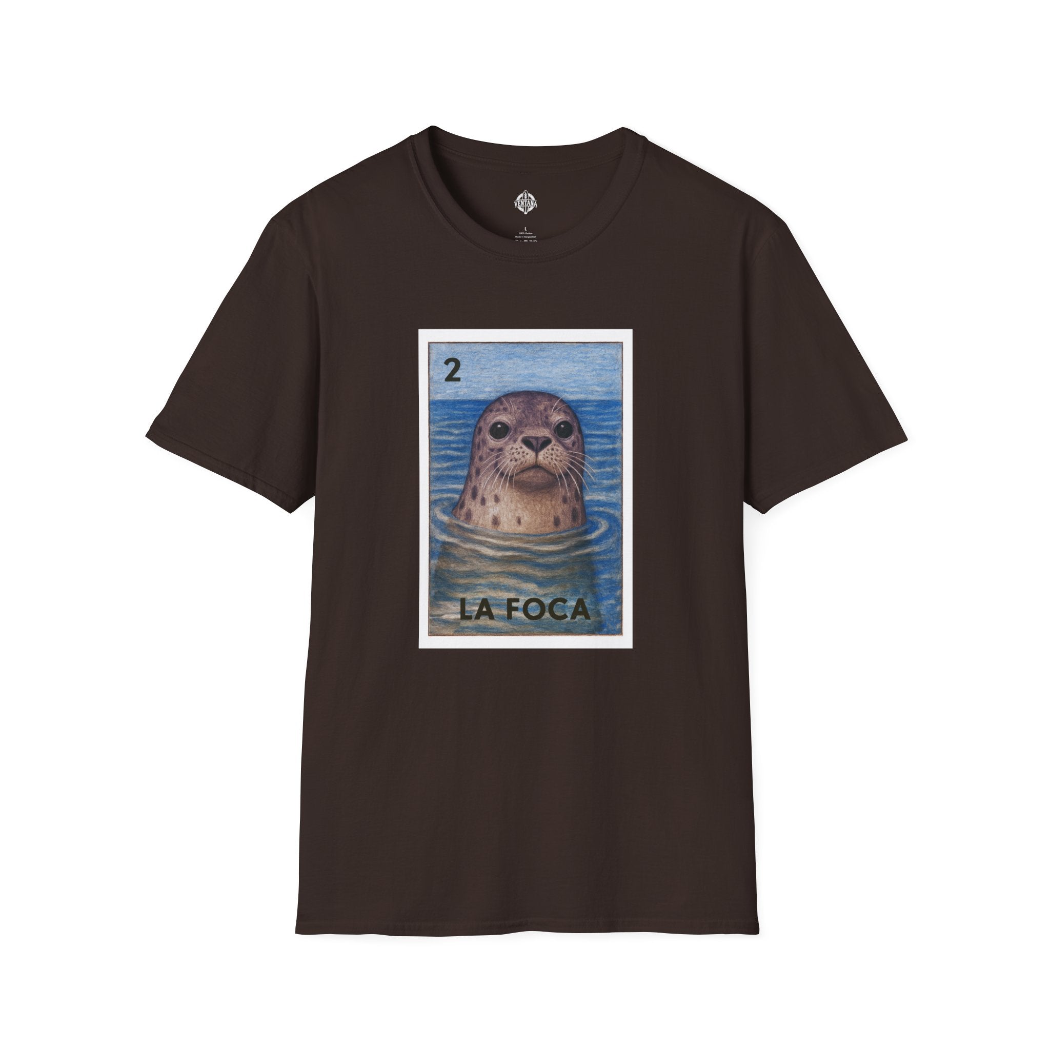 Seal Lotería Unisex - Soft Style U.S. Cotton T-Shirt