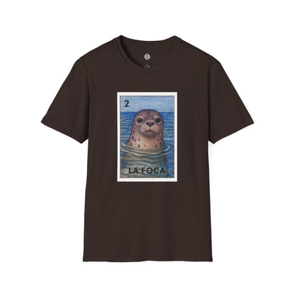 Seal Lotería Unisex - Soft Style U.S. Cotton T-Shirt