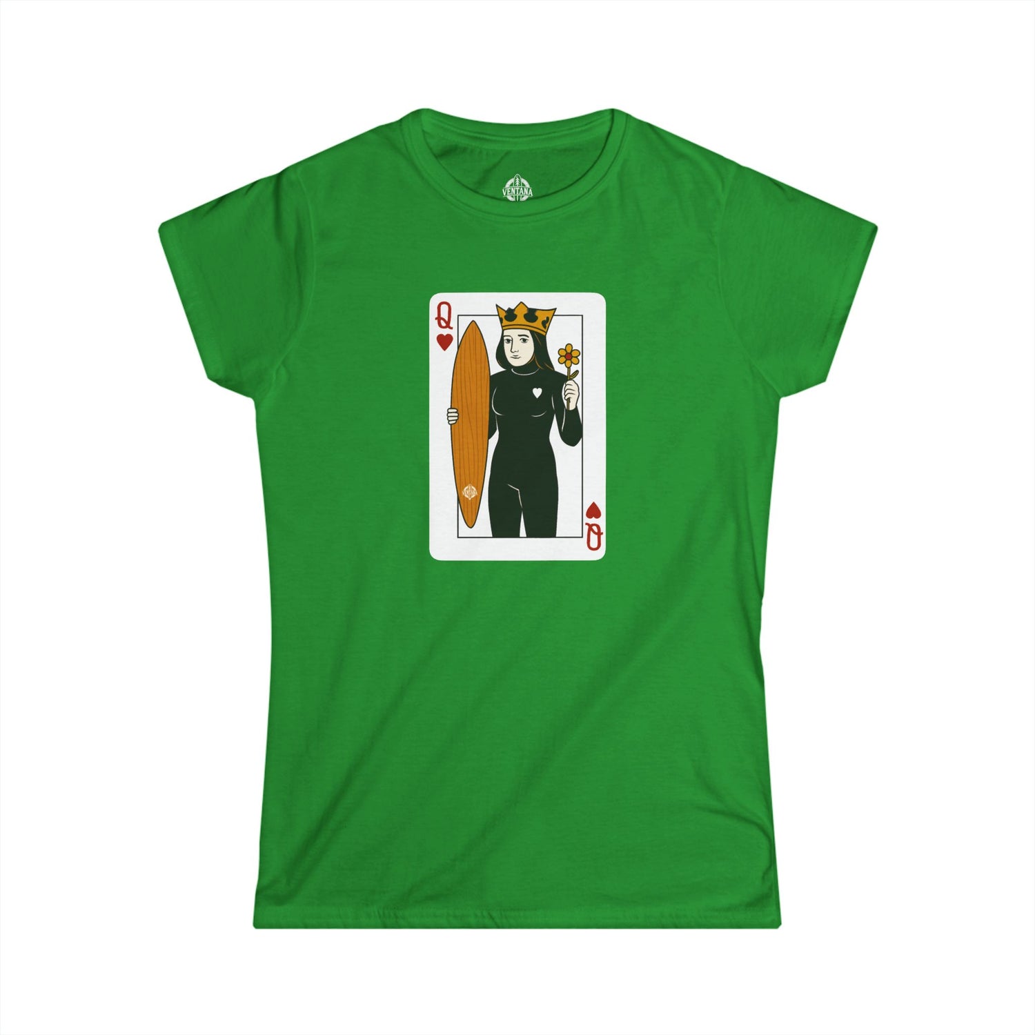 Queen of Hearts Surfer - Women&