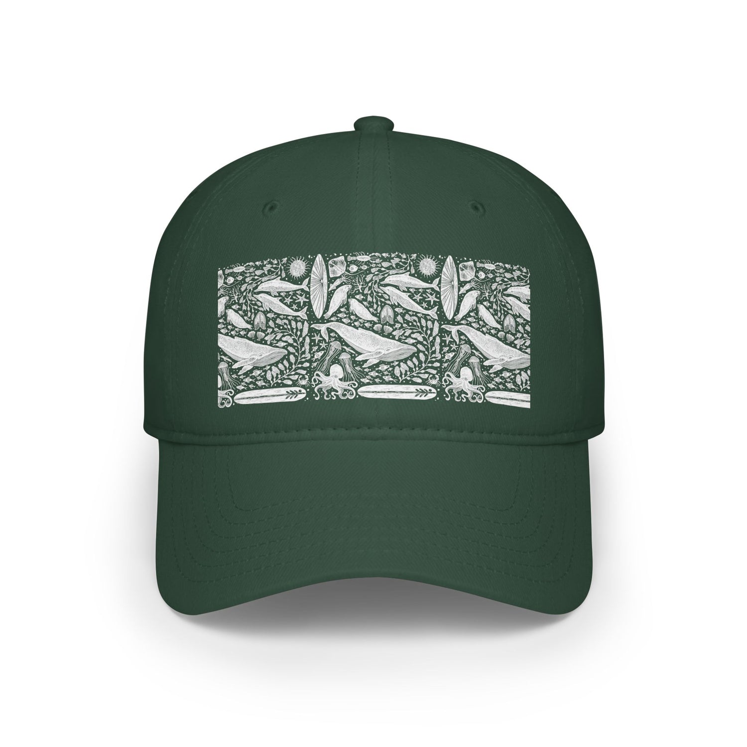 Ventana Marine Life by Lili Arnold - 100% Cotton Baseball Cap