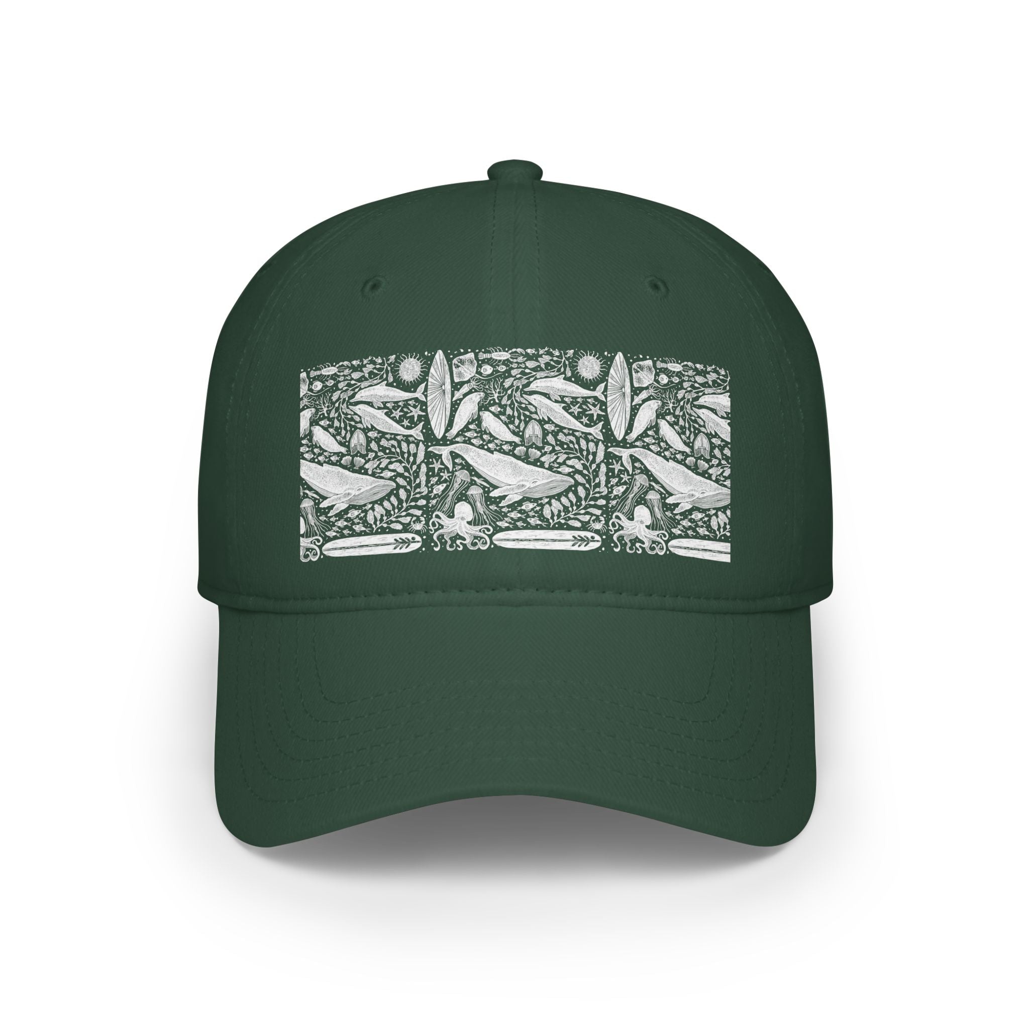 Ventana Marine Life by Lili Arnold - 100% Cotton Baseball Cap