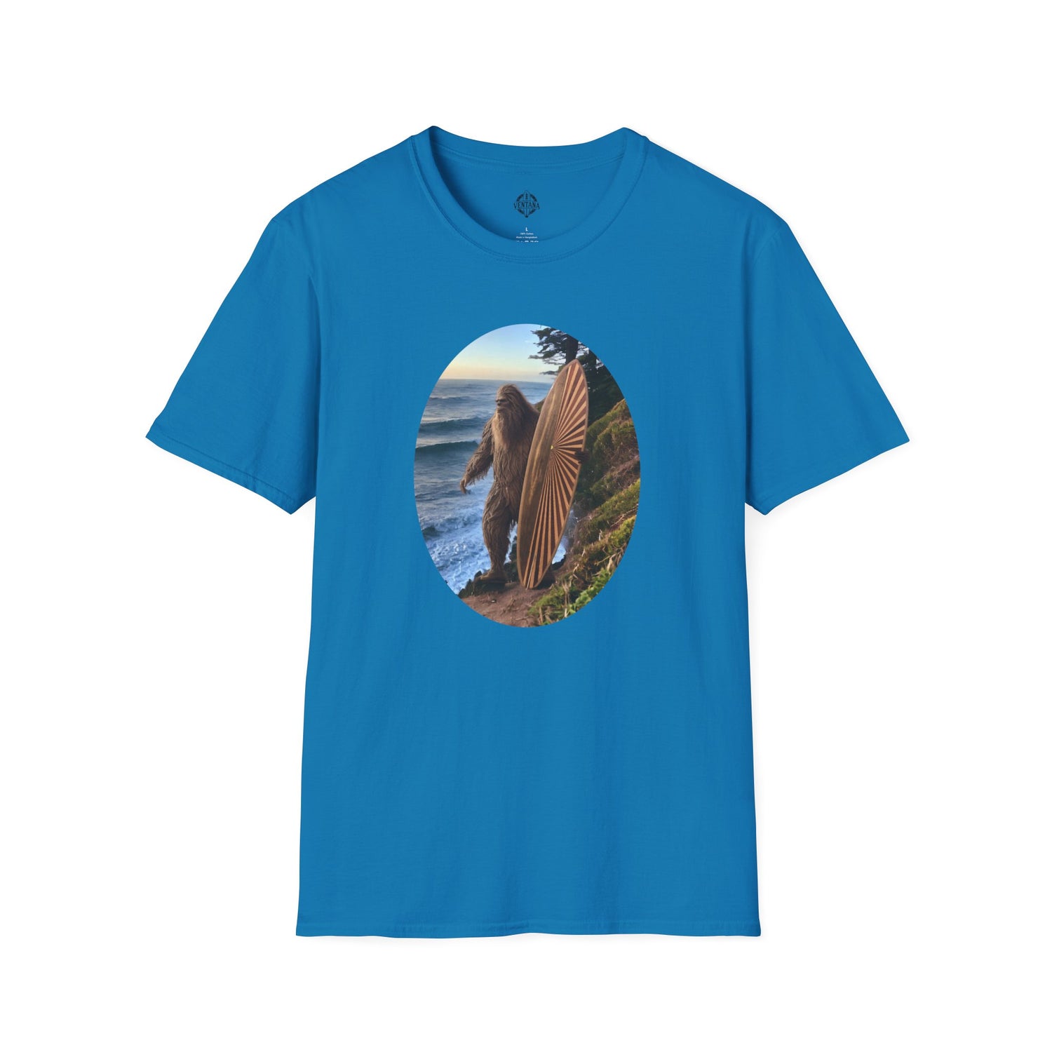 Ventana Real Surfsquatch Unisex - U.S. Cotton T-Shirt