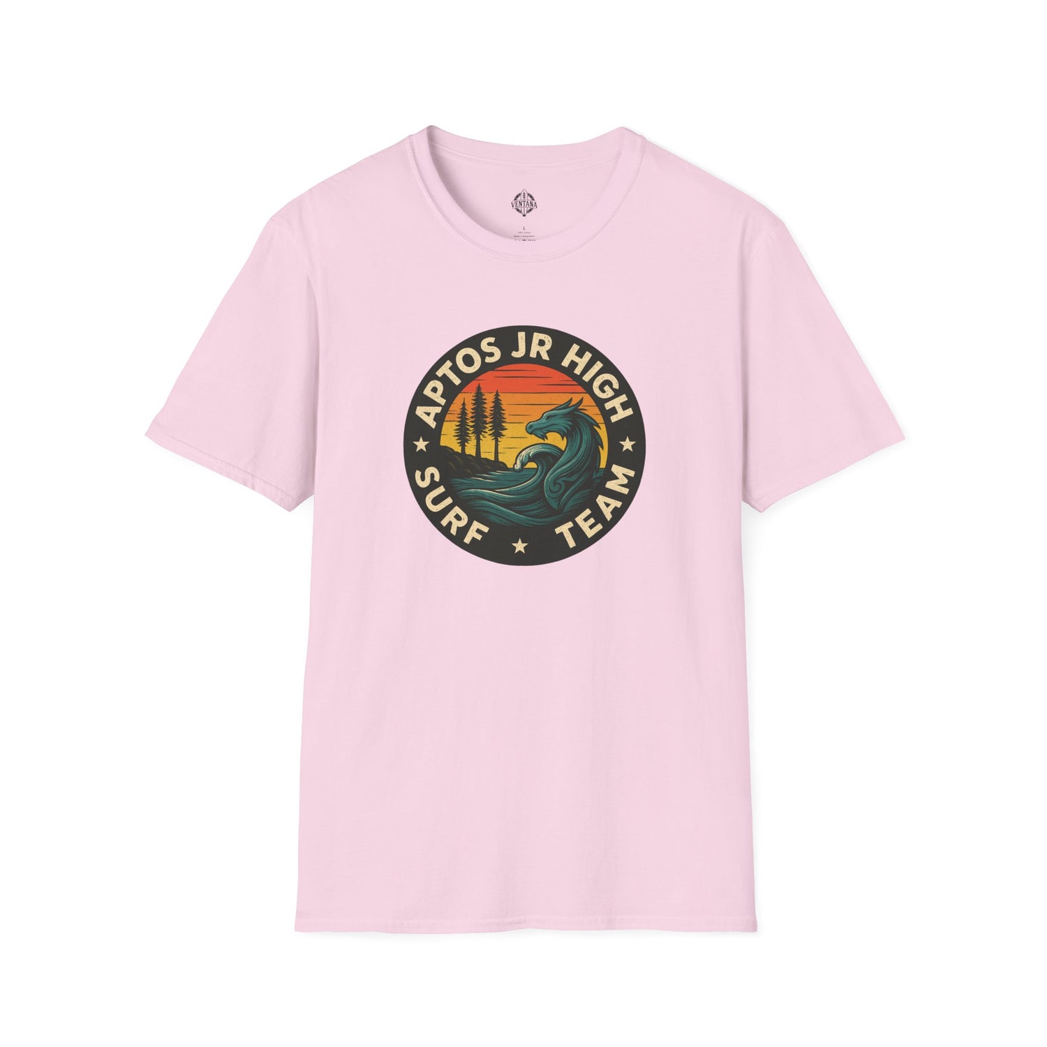 Aptos Junior High Surf Team Unisex - U.S. Cotton T-Shirt