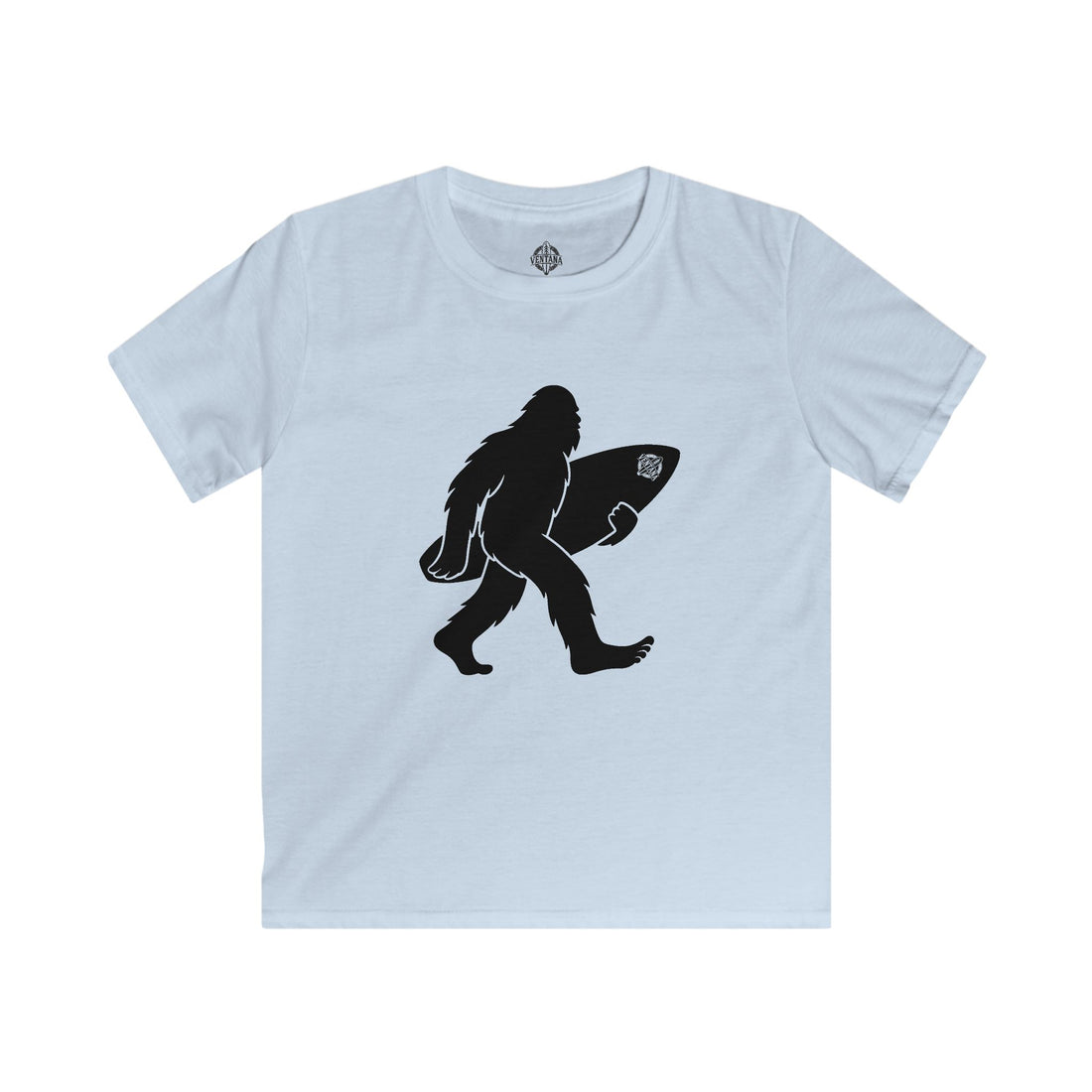 Ventana Surfsquatch Kids - Soft Style U.S. Cotton T-Shirt
