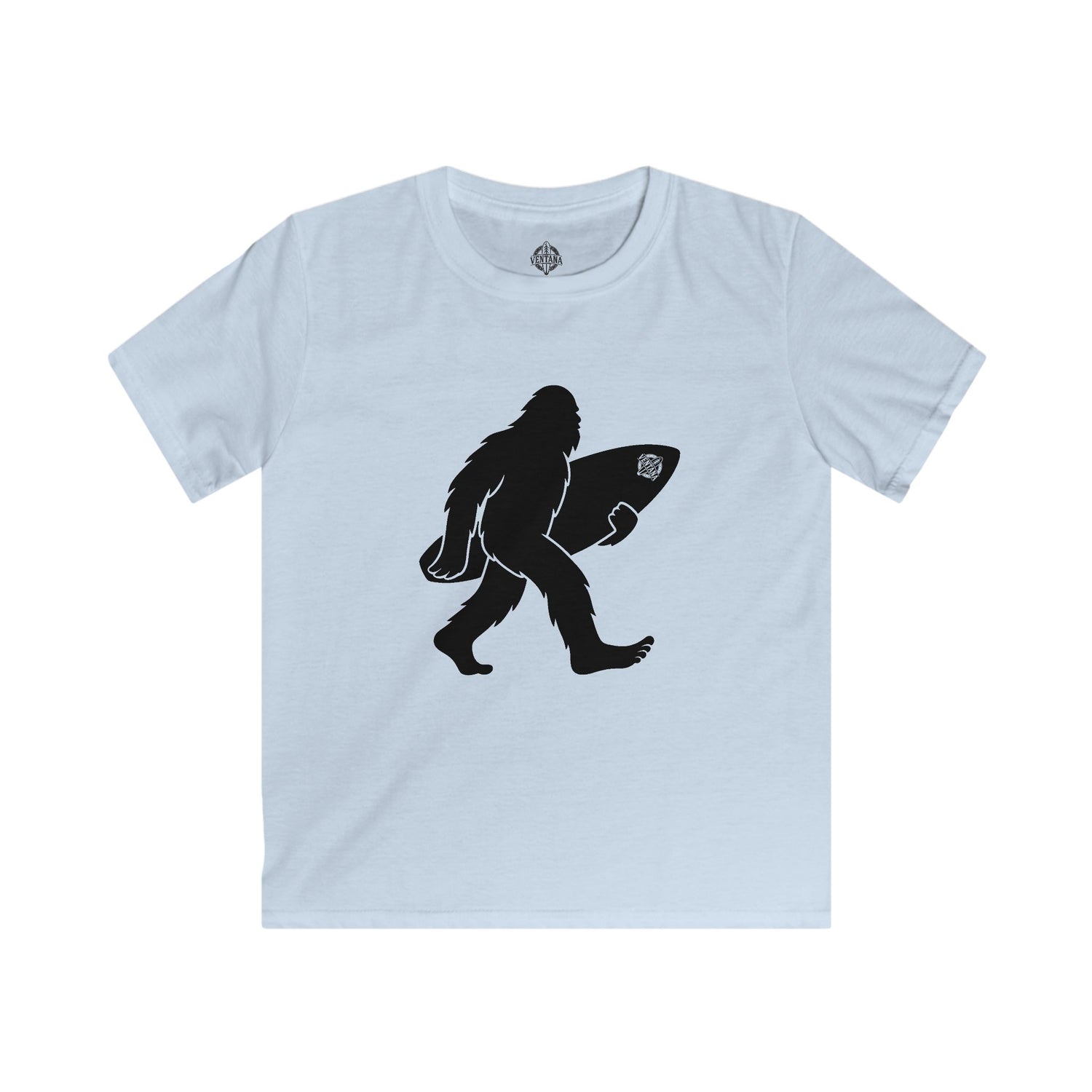Ventana Surfsquatch Kids - Soft Style U.S. Cotton T-Shirt