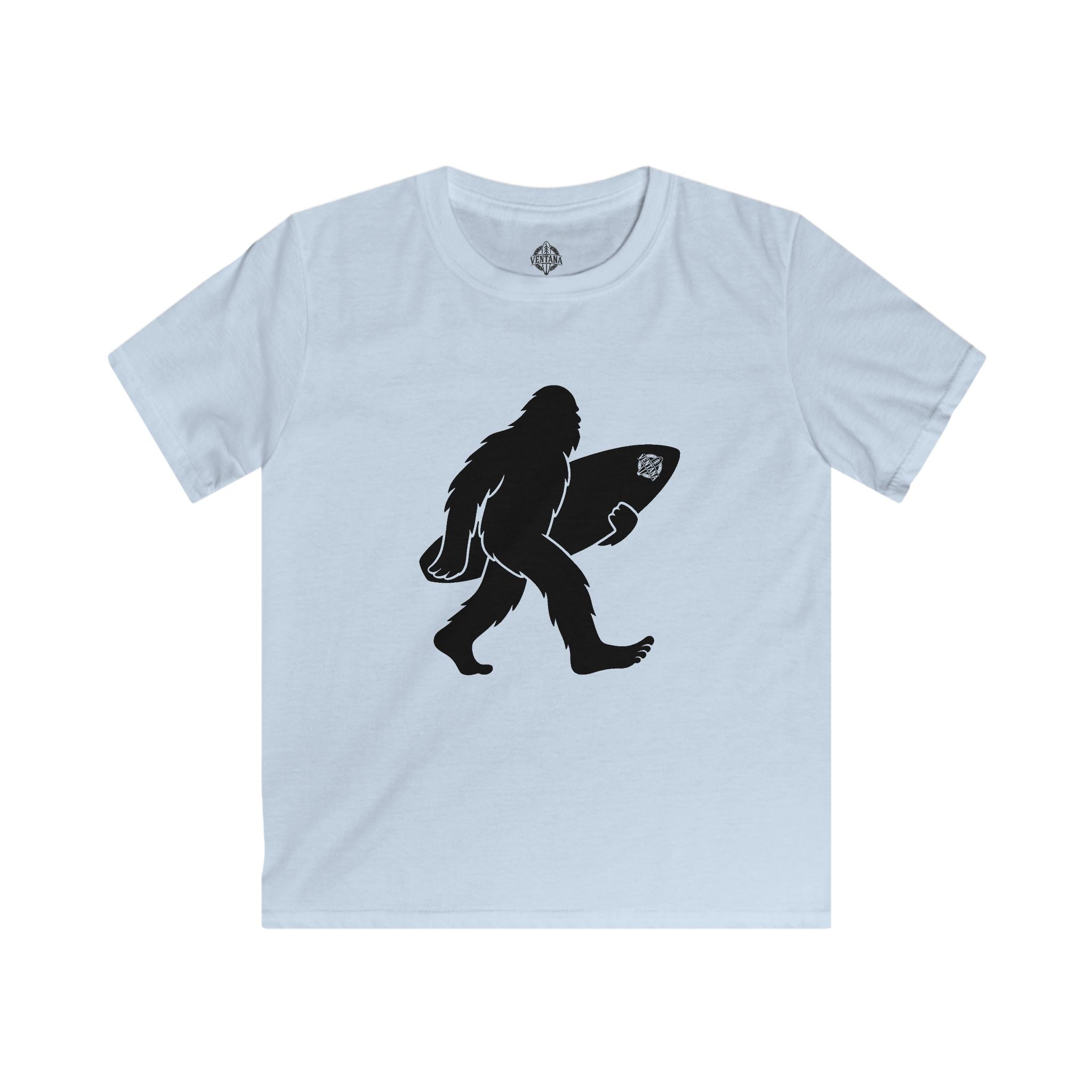 Ventana Surfsquatch Kids - Soft Style U.S. Cotton T-Shirt
