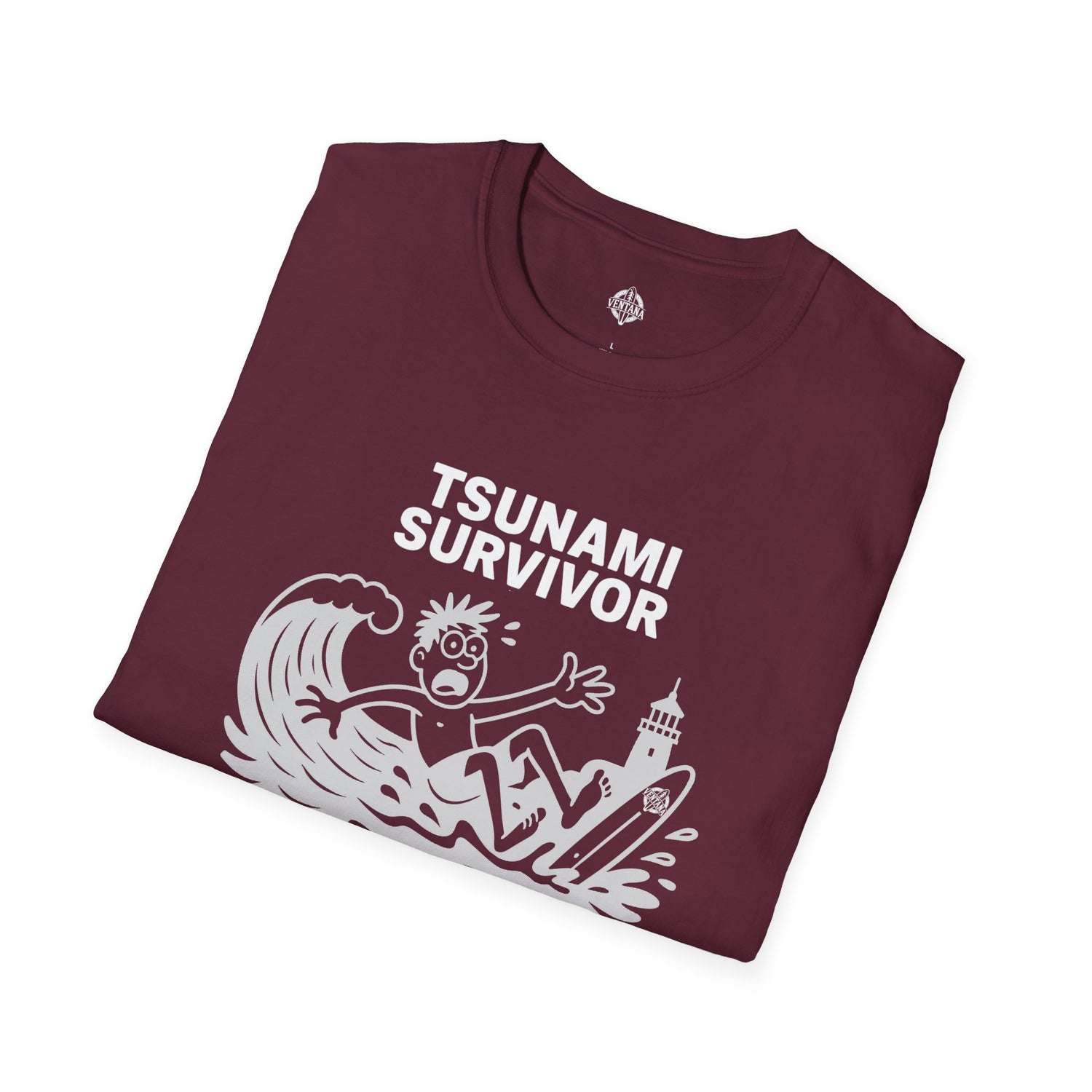 Tsunami Survivor Unisex - Soft Style U.S. Cotton T-Shirt