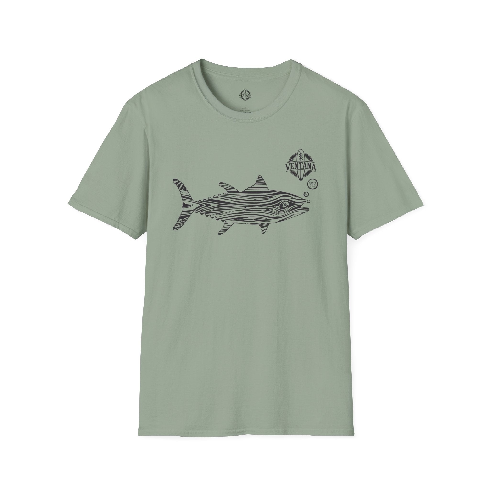 Ventana Wooden Tuna Unisex - Soft Style U.S. Cotton T-Shirt