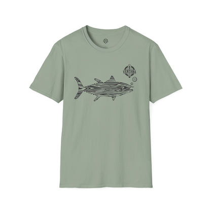 Ventana Wooden Tuna Unisex - Soft Style U.S. Cotton T-Shirt
