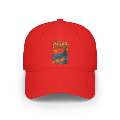 Aptos California Psychedelic - 100% Cotton Baseball Cap