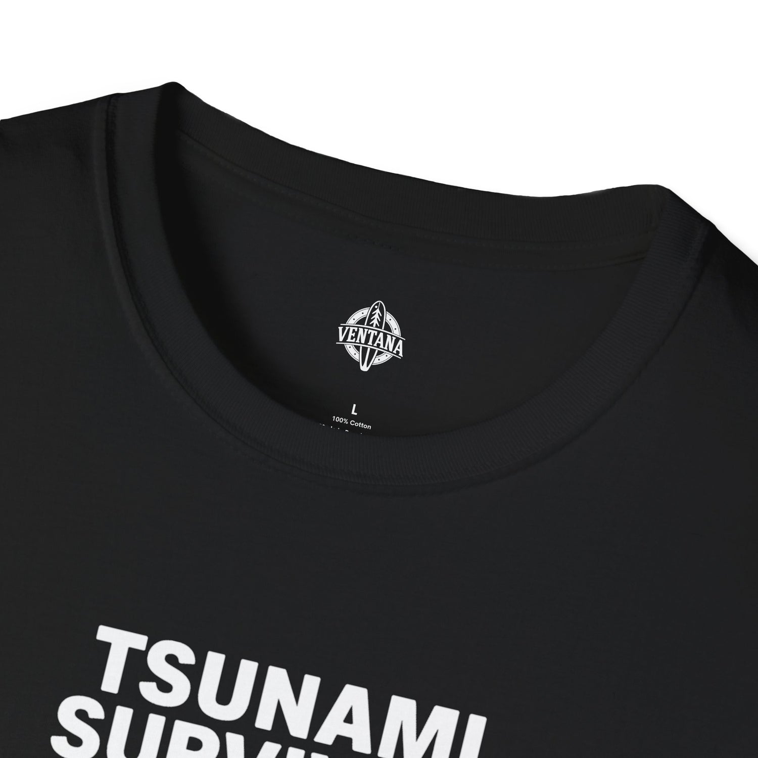 Tsunami Survivor Unisex - Soft Style U.S. Cotton T-Shirt