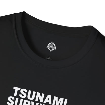 Tsunami Survivor Unisex - Soft Style U.S. Cotton T-Shirt