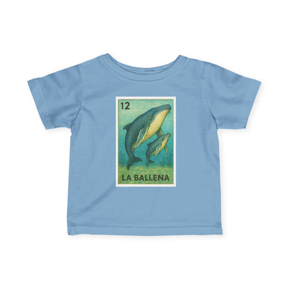 Whale Lotería - Infant 100% Cotton T-Shirt (La Ballena)