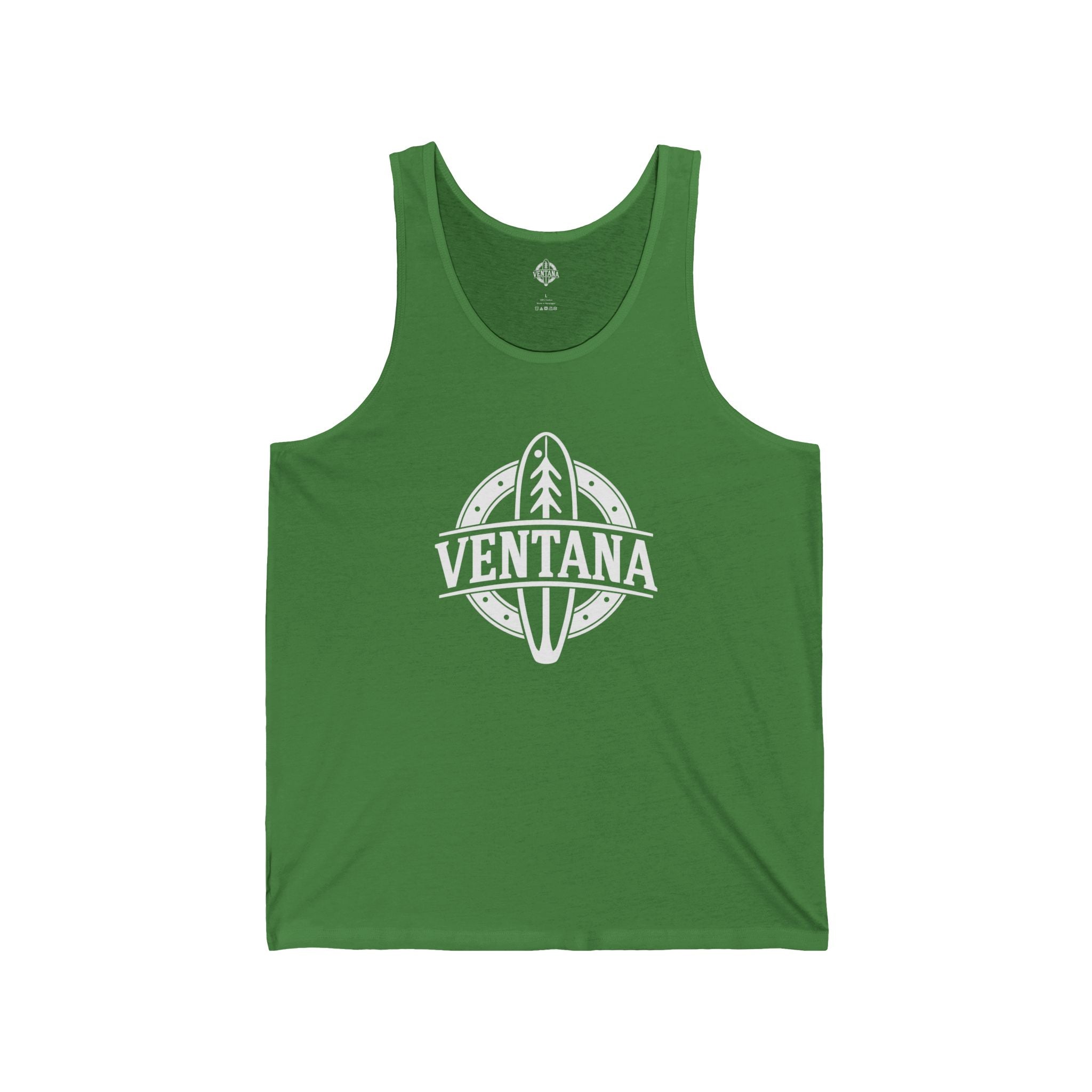 Ventana Treefish Logo - Cotton Jersey Tank Top Unisex