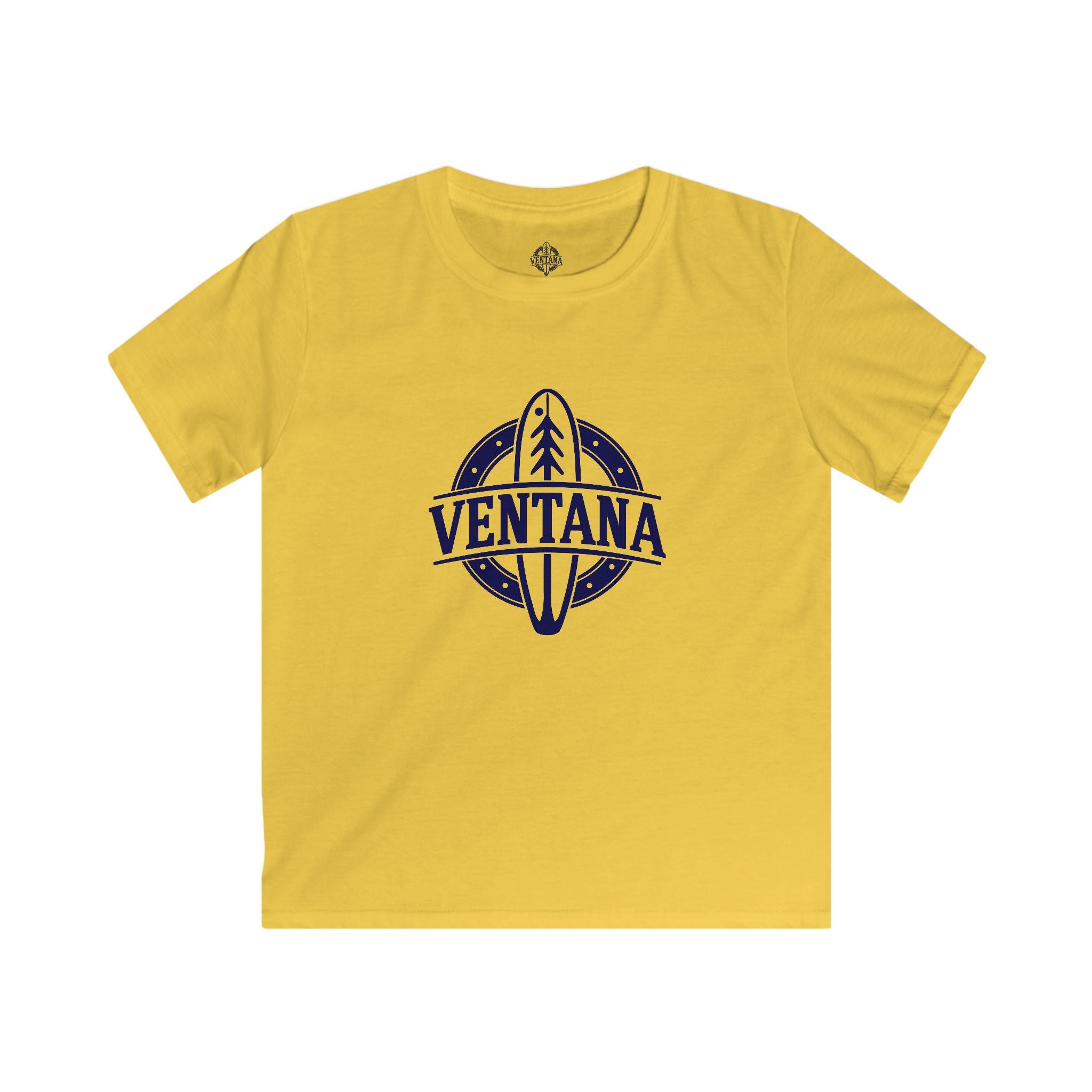 Ventana Treefish Logo Kids - Soft Style U.S. Cotton T-Shirt