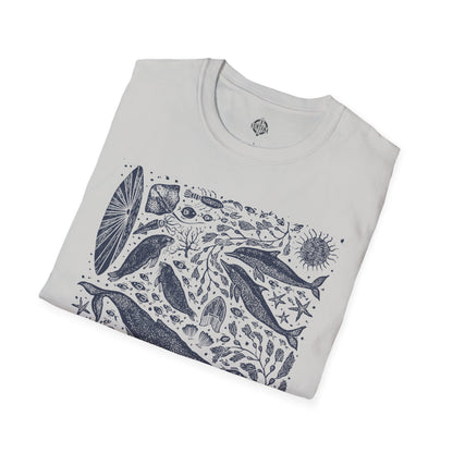 Ventana Marine Life by Lili Arnold Unisex - Soft Style U.S. Cotton T-Shirt