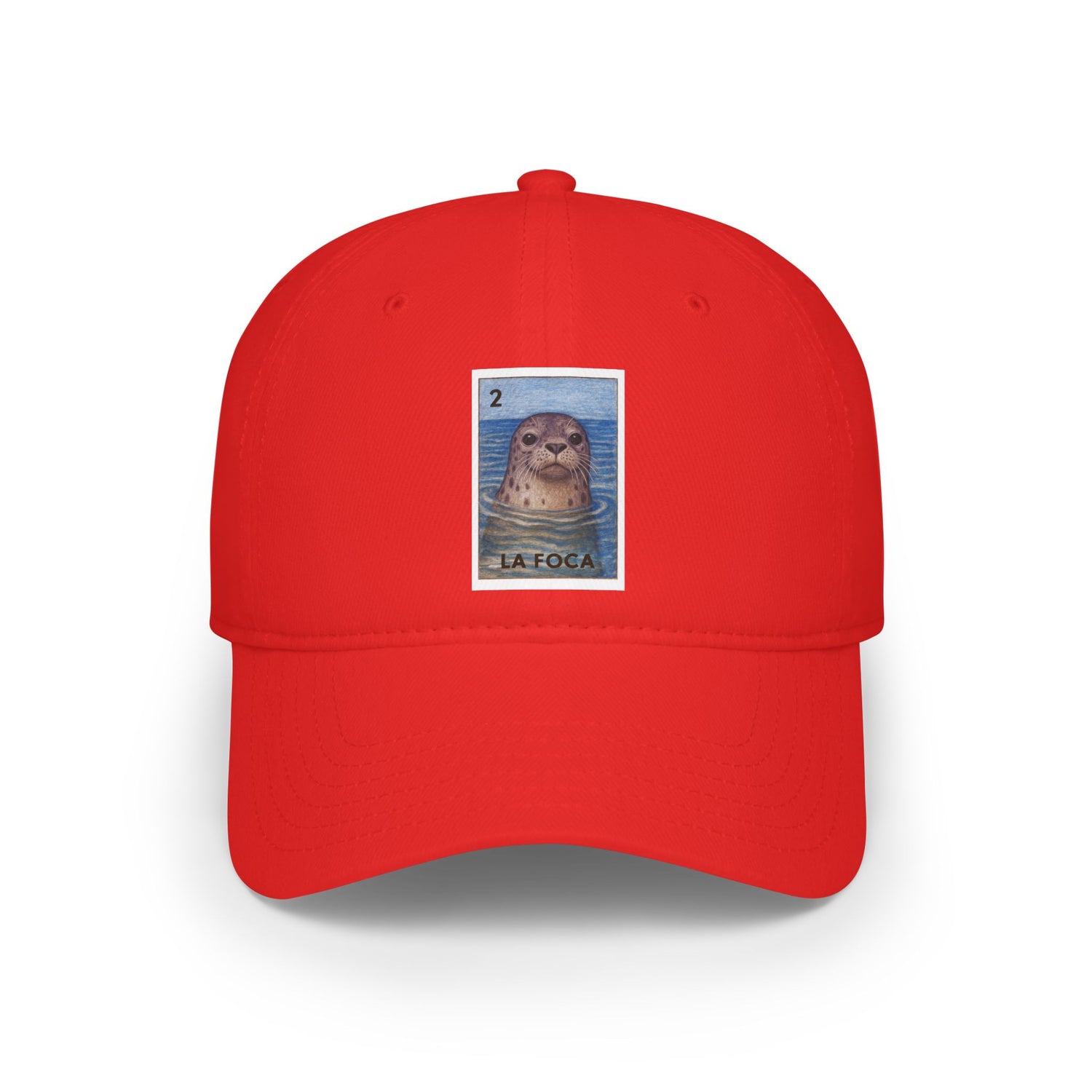 Seal Lotería Unisex - 100% Cotton Baseball Cap (La Foca)