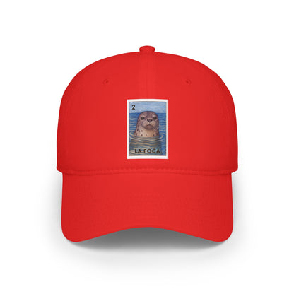 Seal Lotería Unisex - 100% Cotton Baseball Cap (La Foca)