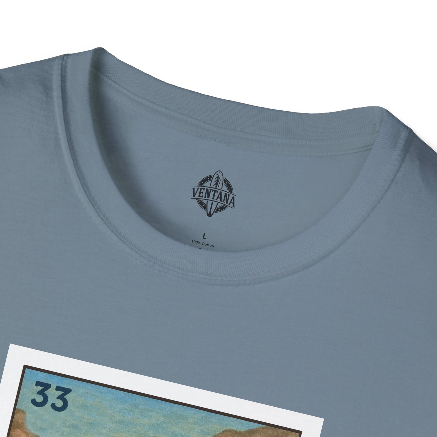 Hermit Crab Lotería Unisex - Soft Style U.S. Cotton T-Shirt (El Cangrejo Ermitaño)