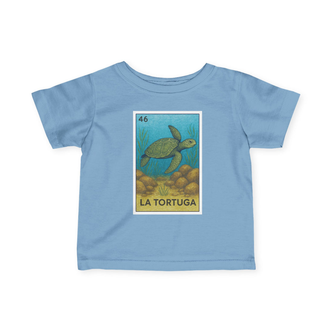 Turtle Lotería - Infant 100% Cotton T-Shirt (La Tortuga)