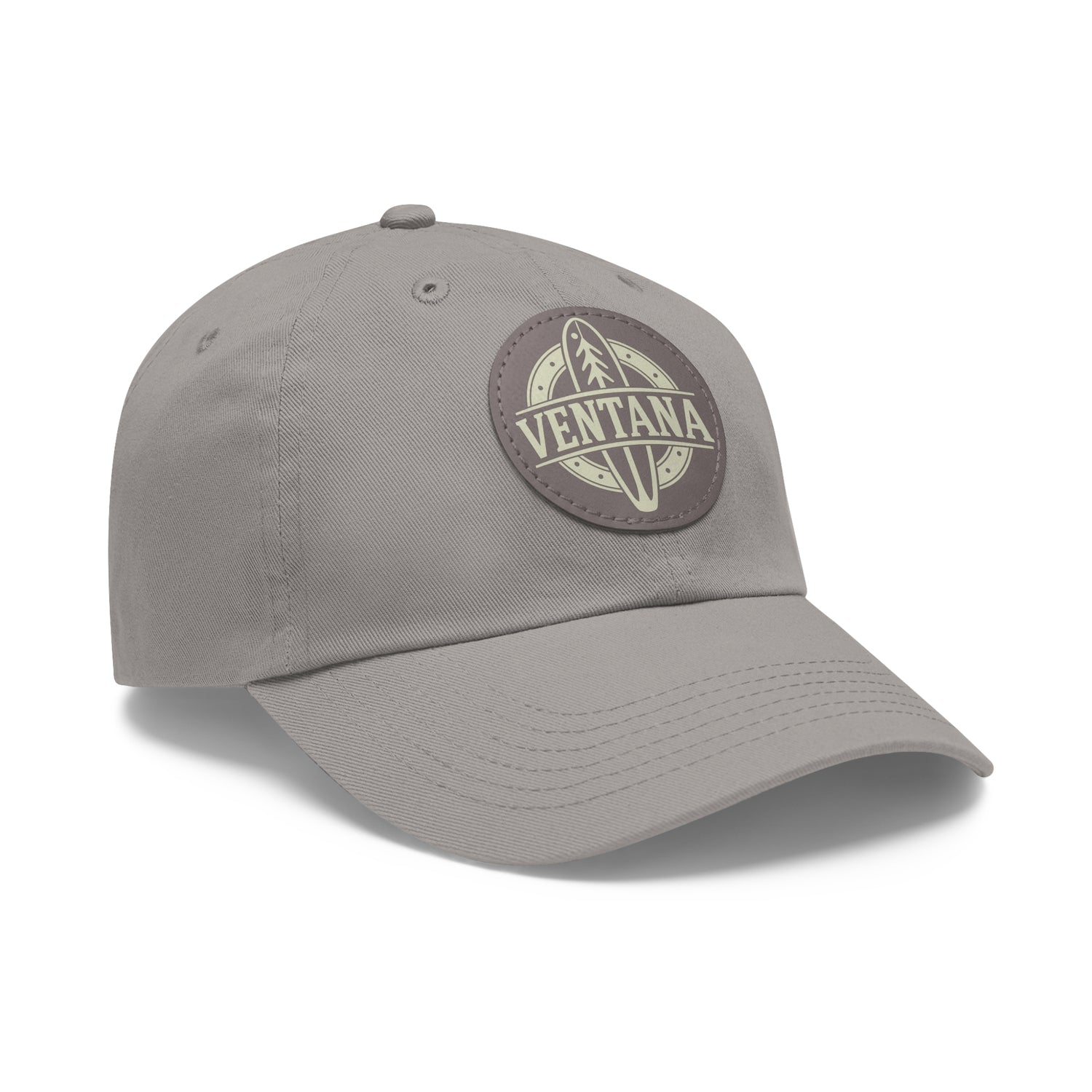 Ventana Treefish Logo Vegan Leather Patch Hat