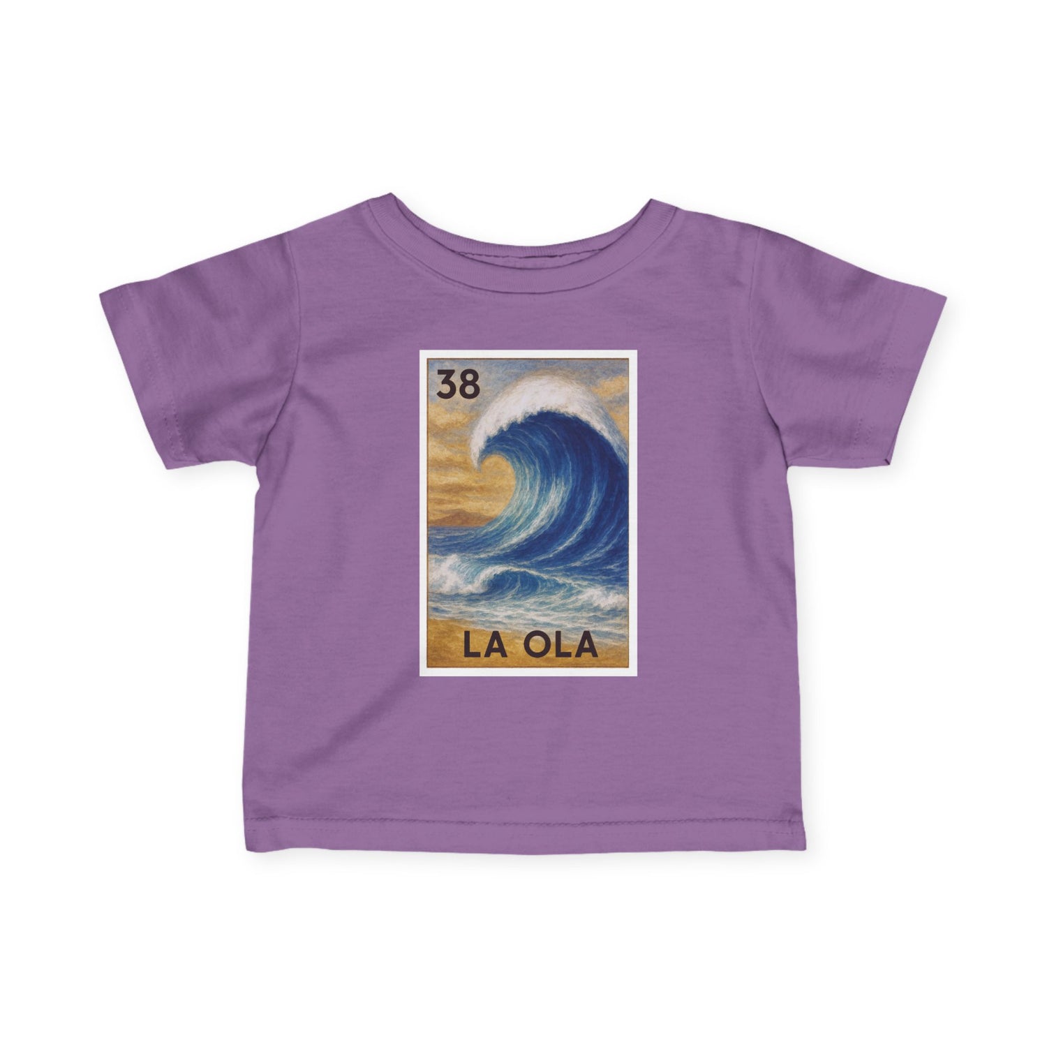 Wave Lotería - Infant 100% Cotton T-Shirt (La Ola)