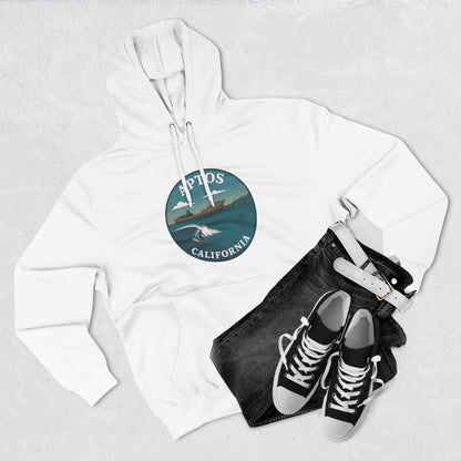 Aptos California Classic Unisex - Pull-Over Cotton Blend Fleece Hoodie