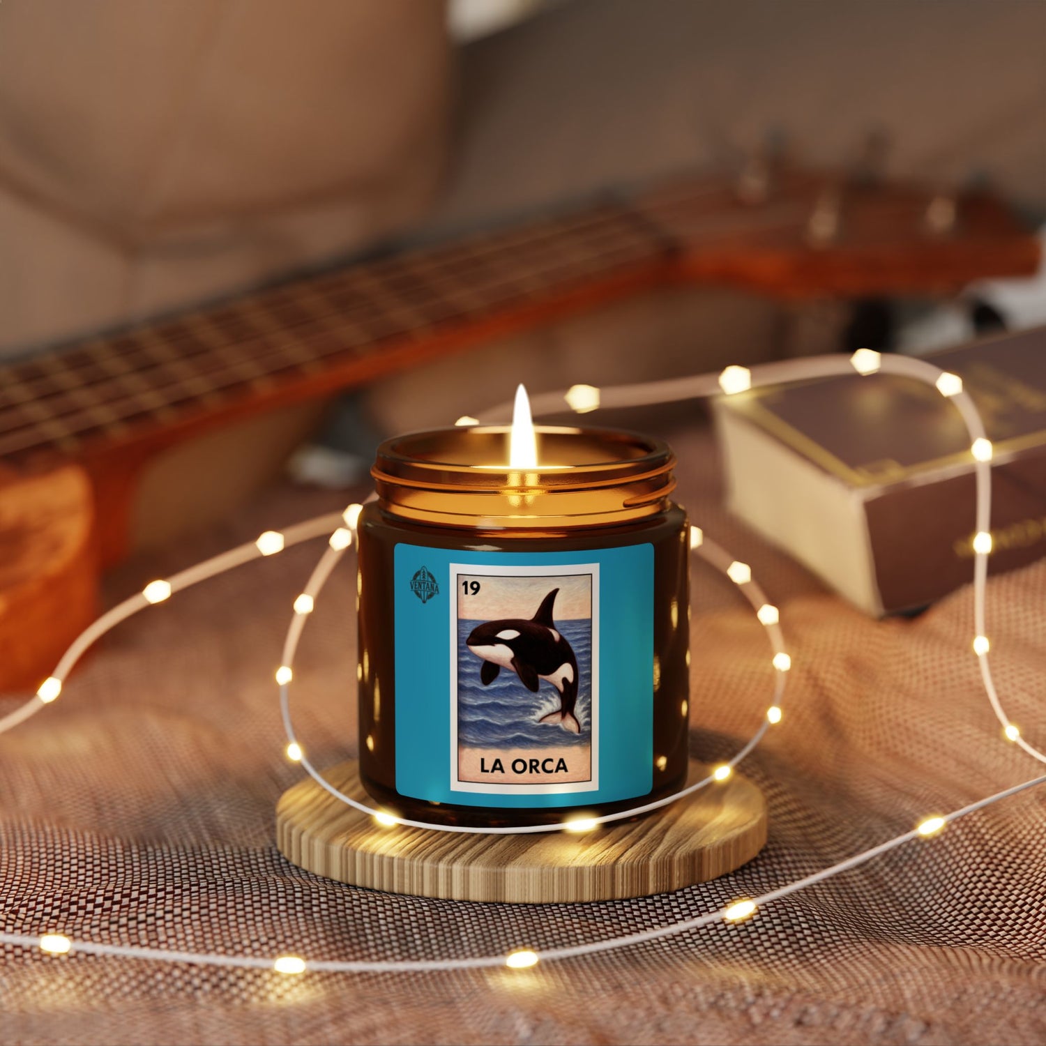 Orca Lotería - Scented Soy Candle (La Orca)