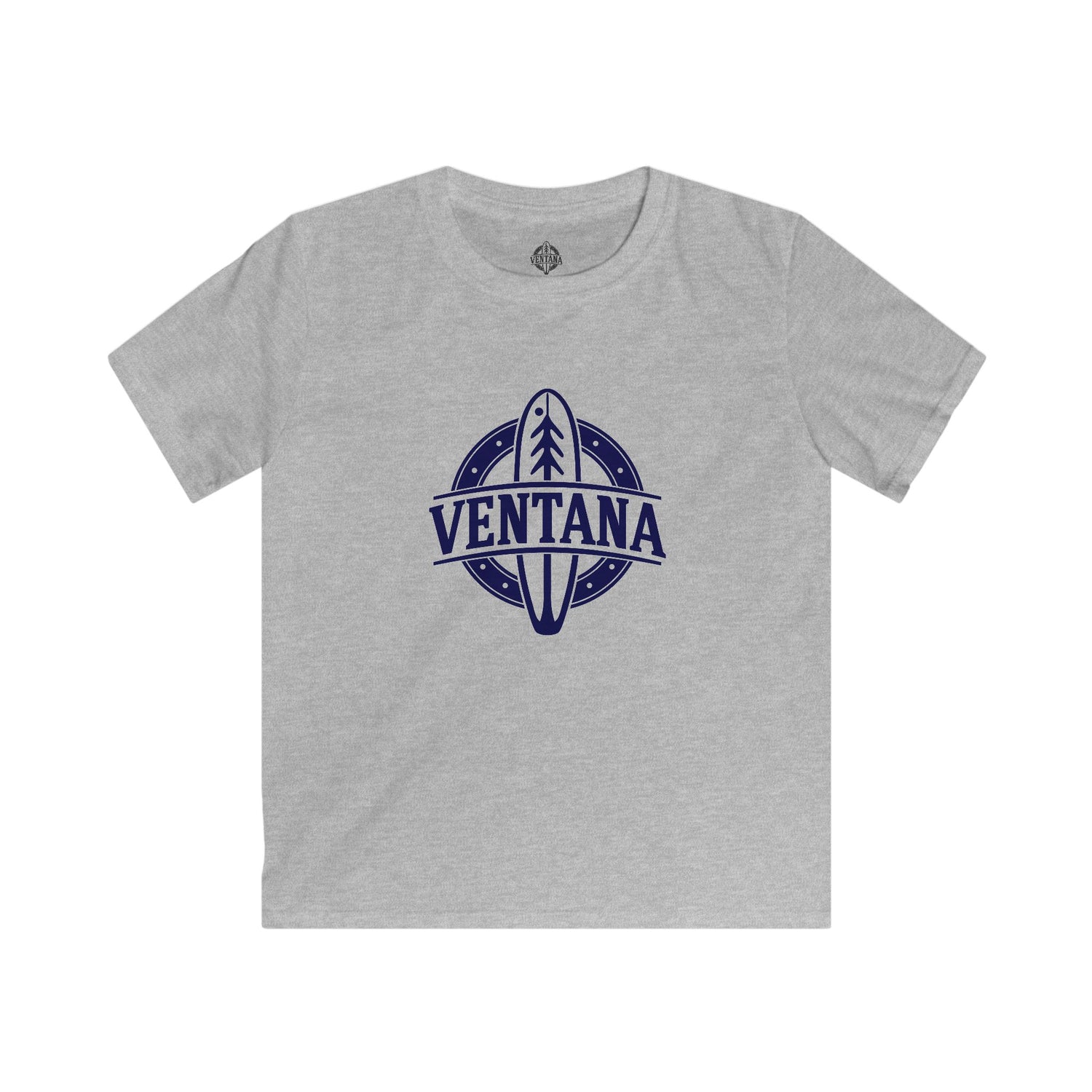 Ventana Treefish Logo Kids - Soft Style U.S. Cotton T-Shirt