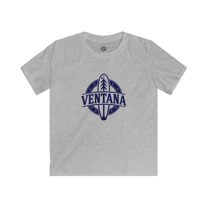 Ventana Treefish Logo Kids - Soft Style U.S. Cotton T-Shirt