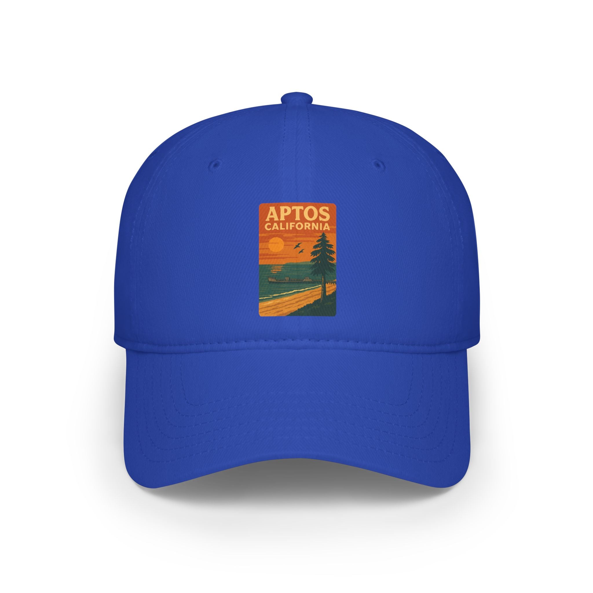 Aptos California Sunset - 100% Cotton Baseball Cap