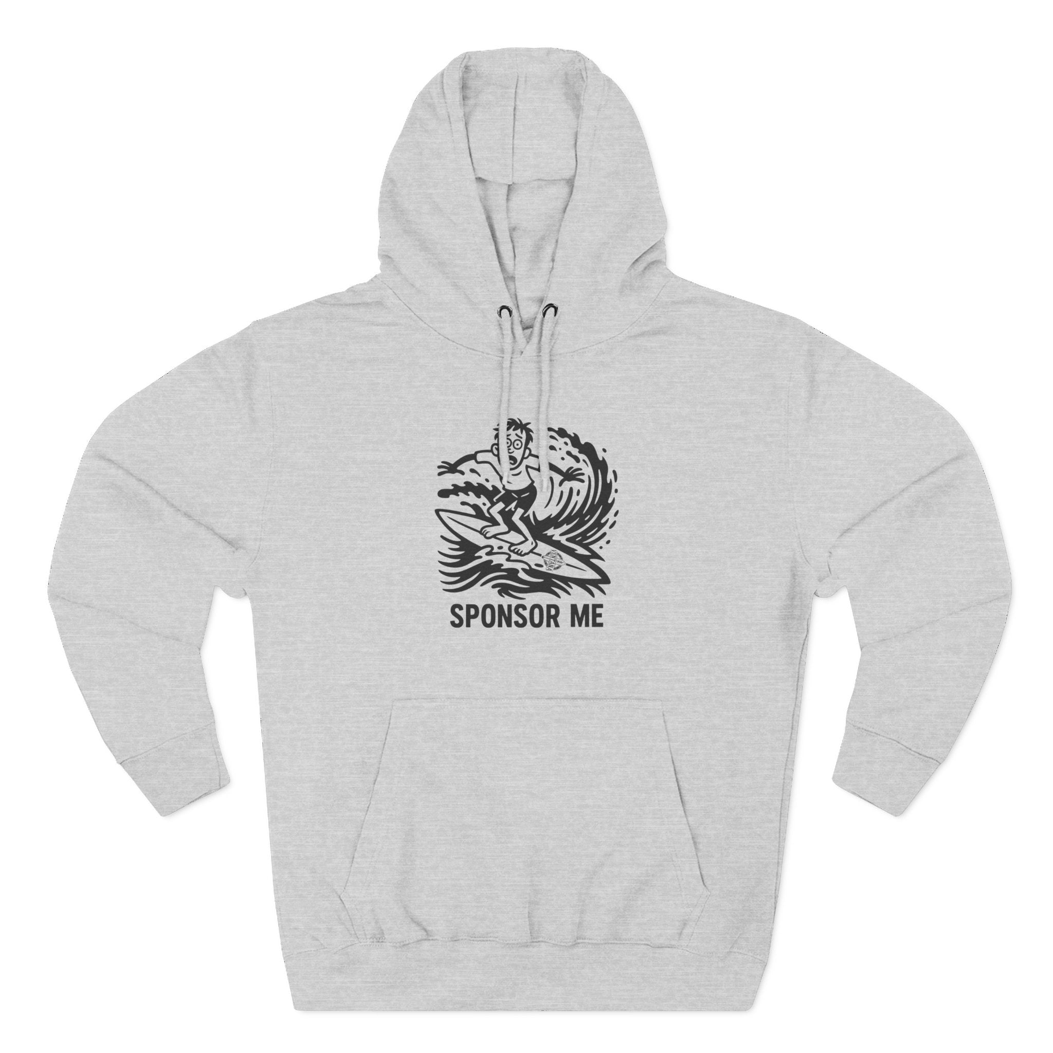 Sponsor Me Unisex - Pull-Over Cotton Blend Fleece Hoodie