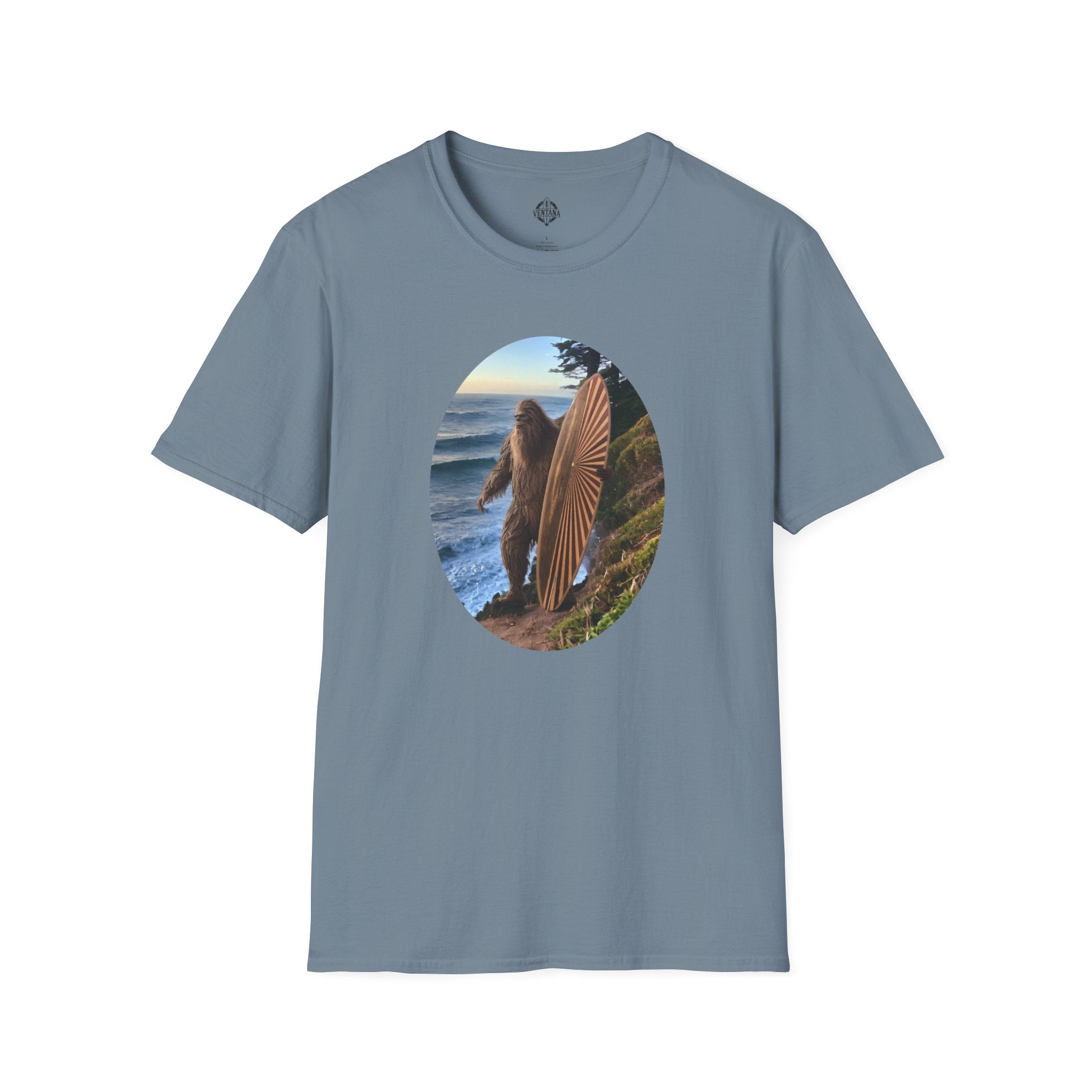 Ventana Real Surfsquatch Unisex - U.S. Cotton T-Shirt