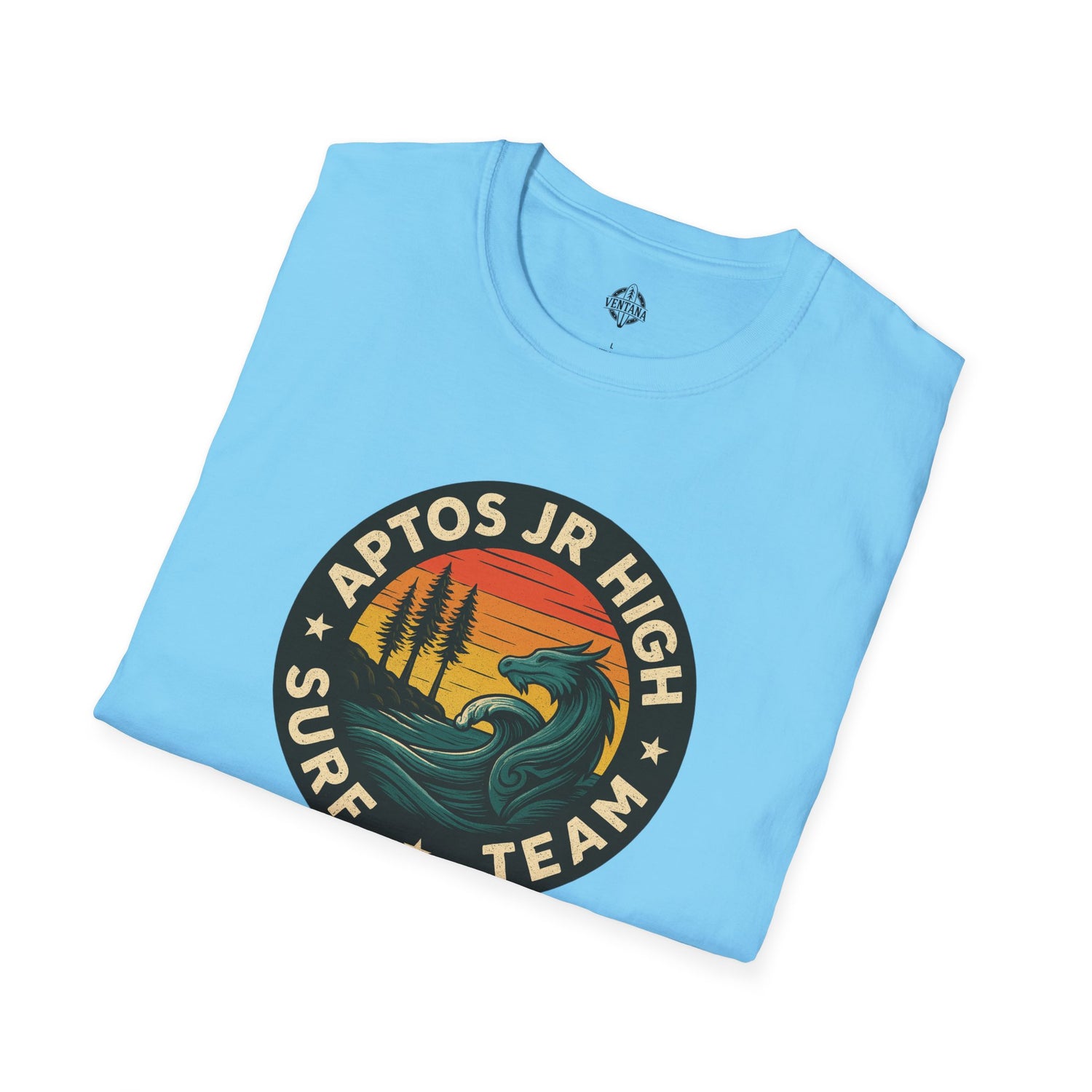 Aptos Junior High Surf Team Unisex - U.S. Cotton T-Shirt
