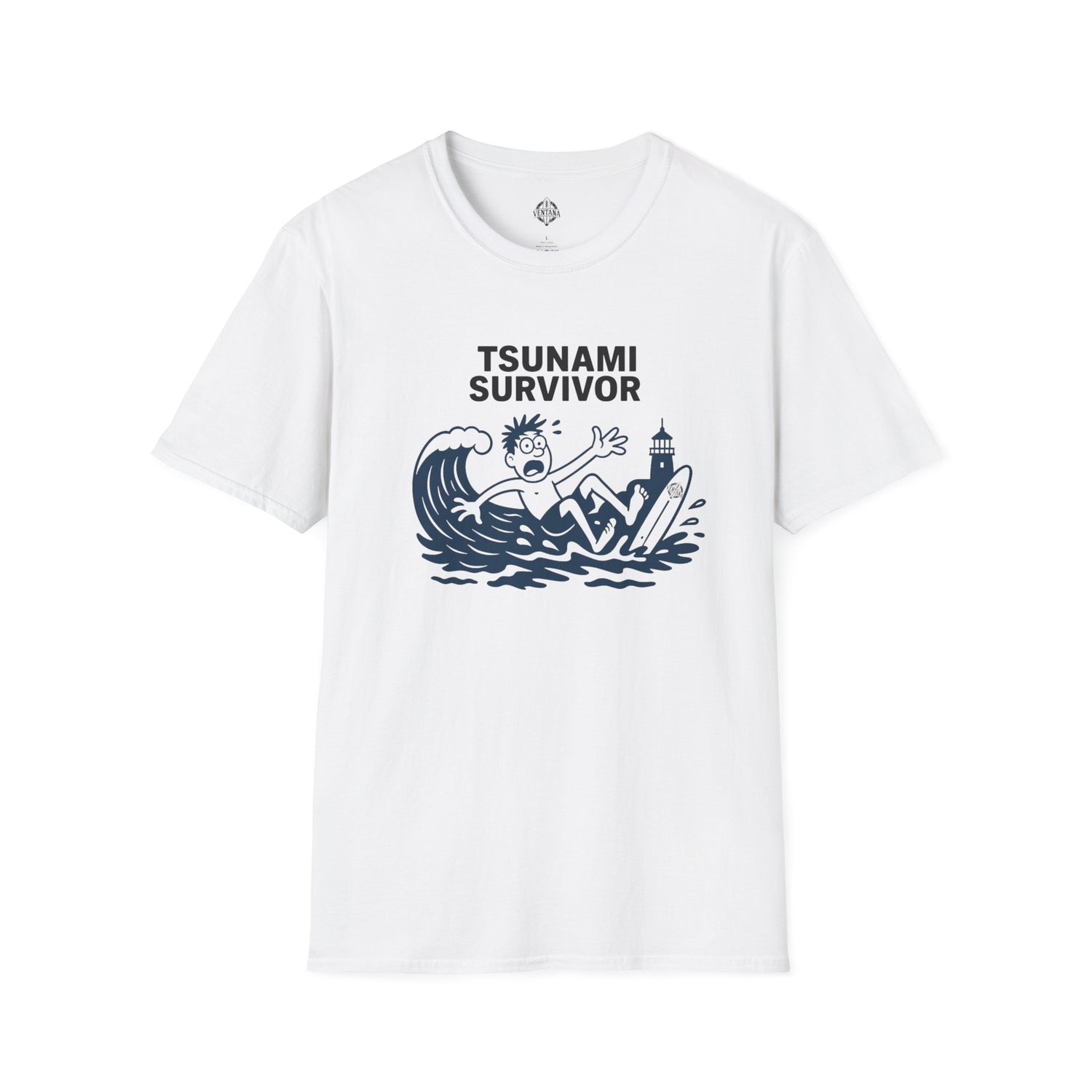 Tsunami Survivor Unisex - Soft Style U.S. Cotton T-Shirt