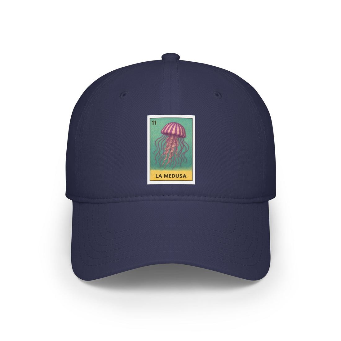 Sea Jelly Lotería Unisex - 100% Cotton Baseball Cap (La Medusa)