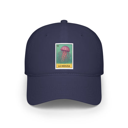 Sea Jelly Lotería Unisex - 100% Cotton Baseball Cap (La Medusa)