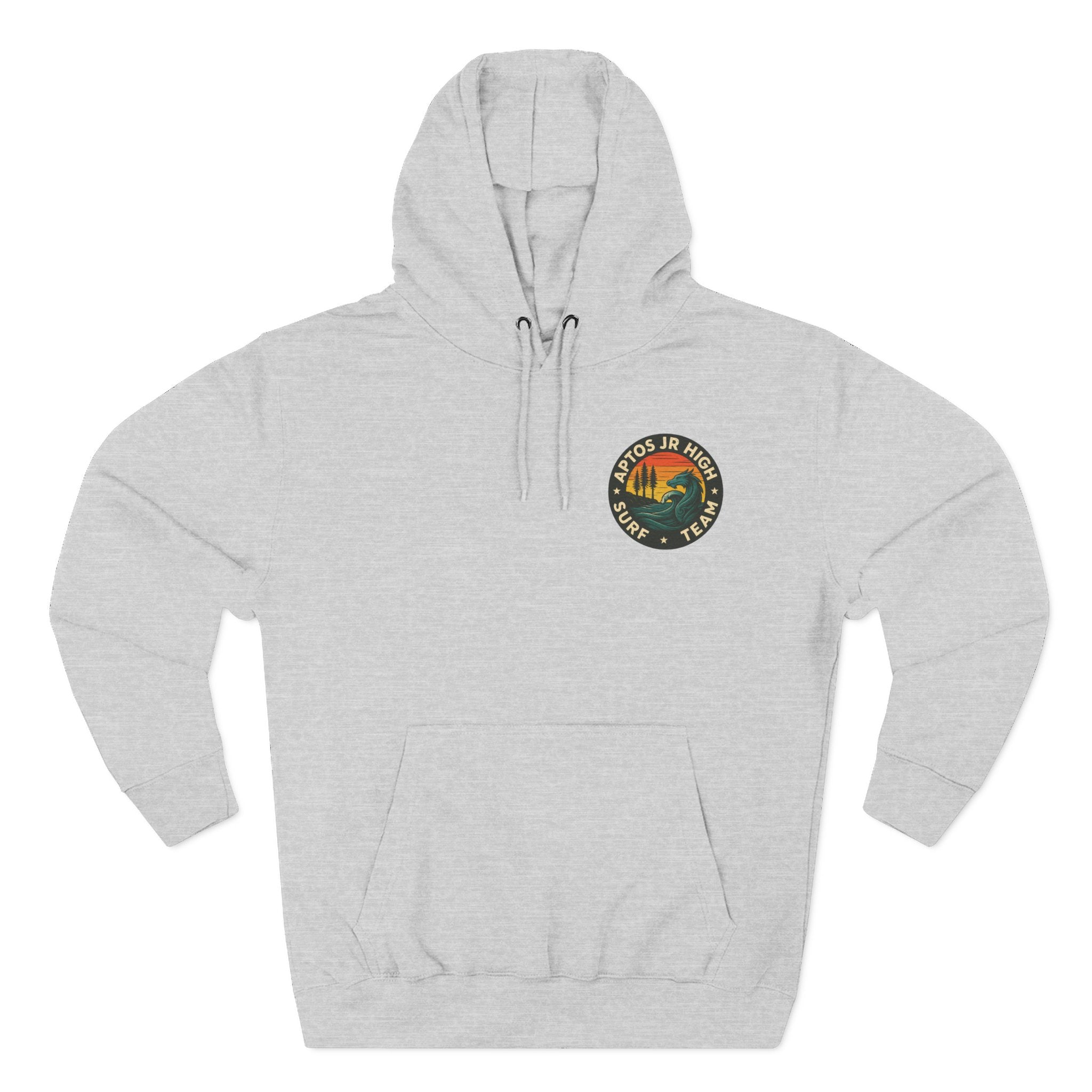 Aptos Junior High Surf Team Unisex - Pull-Over Cotton Blend Fleece Hoodie