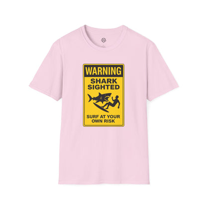 Shark Sighted Unisex - Soft Style U.S. Cotton T-Shirt