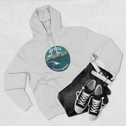 Aptos California Classic Unisex - Pull-Over Cotton Blend Fleece Hoodie