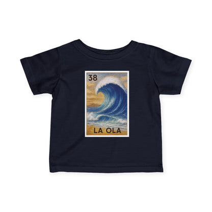 Wave Lotería - Infant 100% Cotton T-Shirt (La Ola)