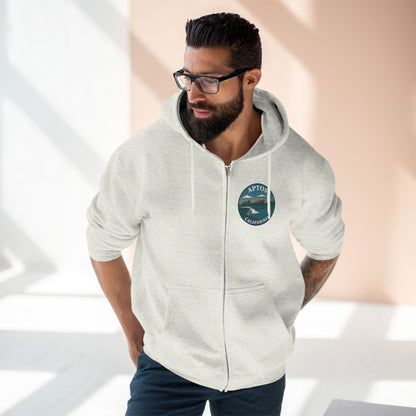 Aptos California Classic Unisex - Zip Cotton Blend Fleece Hoodie